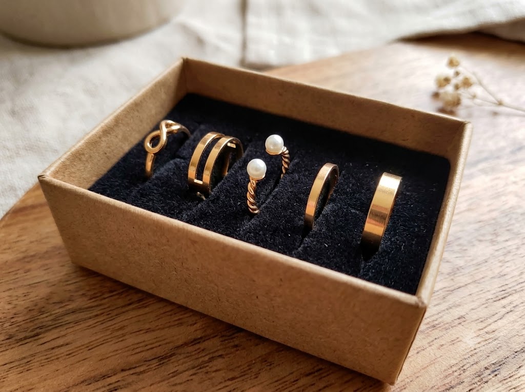 3 BOXES LUXURY RINGS COMBO - 3 BOXES LUXURY