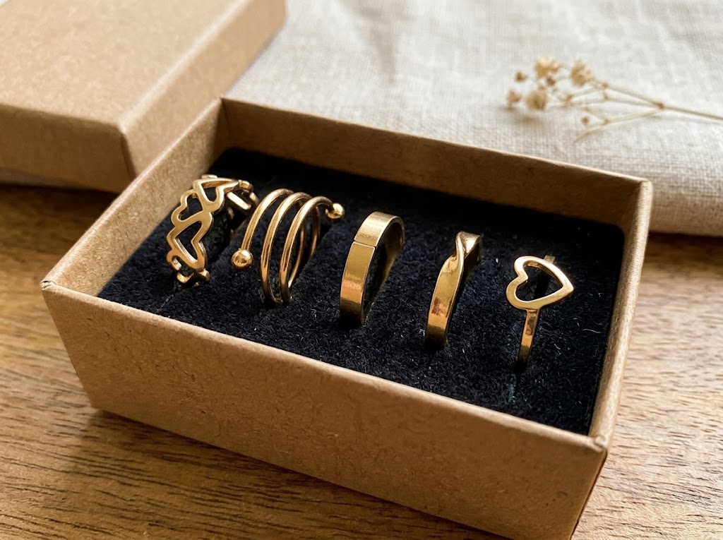 3 BOXES LUXURY RINGS COMBO - 3 BOXES LUXURY