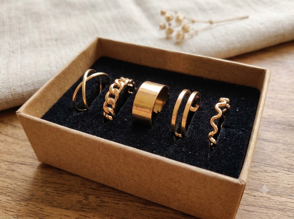 3 BOXES LUXURY RINGS COMBO - 3 BOXES LUXURY